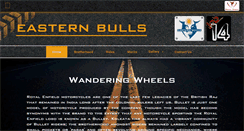 Desktop Screenshot of easternbulls.in